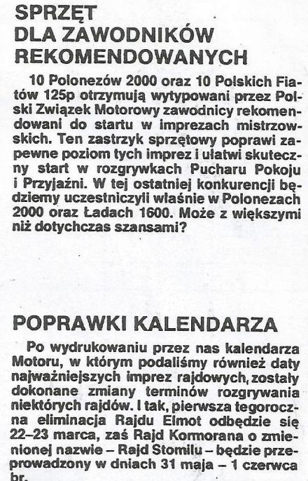 Zapowiedź RSMP - 1980r